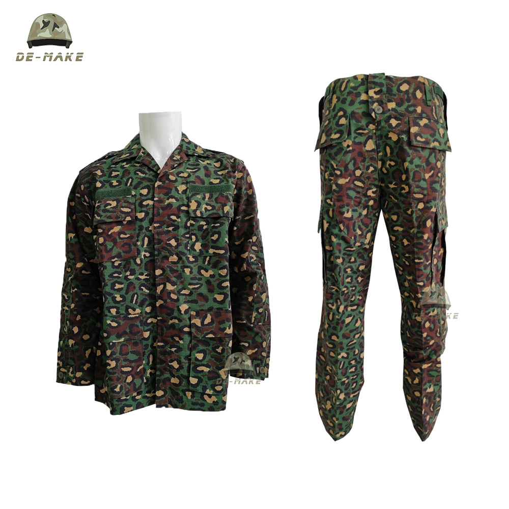 Wholesale 65% Polyester 35% Cotton Multiland Camouflage Clothing Bdu Tactical Uniform