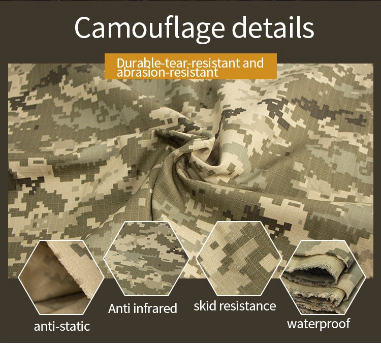 Digital Camo Realtree Waterfowl Cheap Ripstop Military Style Uniform Digital Camouflage Fabric Polyester Cotton Fabric