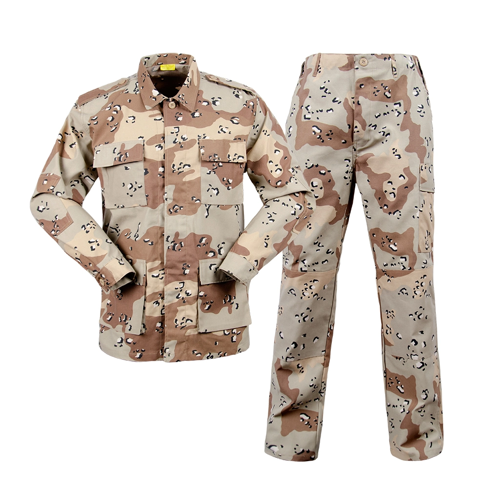Tactical Bdu Suit Army Camouflage Combat Defense Force Frog Suit Military Uniform
