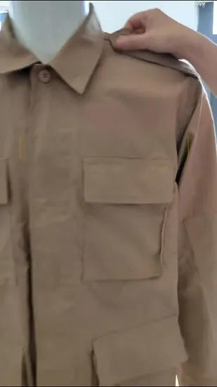Camo Uniform Tactical Bdu Outdoor Training Suit 