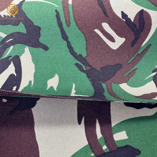 Durable Double Sides Camouflage Print 1000d Nylon Cordura Fabric Laminated for Bulletproof Jacket 