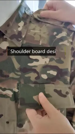 Camouflage Bdu Tactical Uniform Rip
