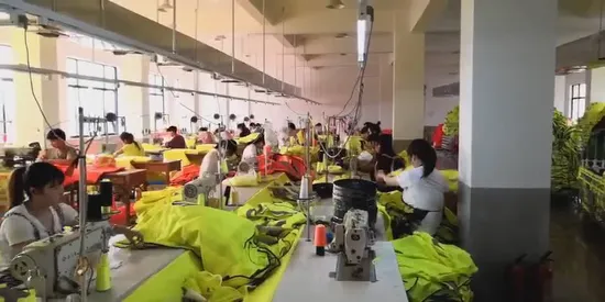 100% Cotton OEM Security Workwear Reflective Clothing Factory Work Uniform 