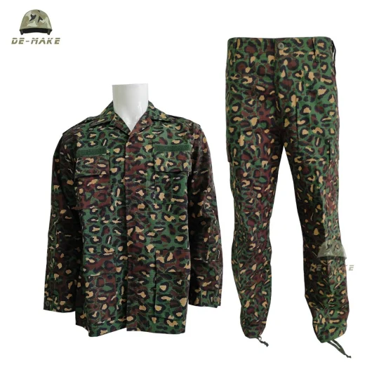 Wholesale 65% Polyester 35% Cotton Multiland Camouflage Clothing Bdu Tactical Uniform