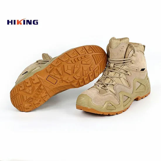Outdoor Desert Olive Rubber Hiking Waterproof Delta Breathable Tactical Military Combat Boot