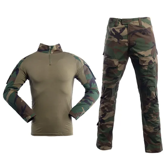 Desert Python Pattern Camouflage Color Tactical Mountaineering Combat Comfortable Frog Suit 