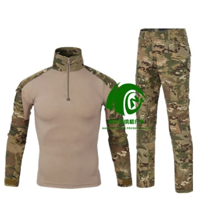 Kango Camouflage Frog Suit Tactical G3 Frog Suits with Pads Military Training Uniform