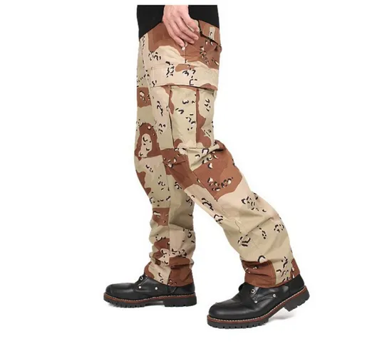 6 Colors Bdu Outdoor Training Wear Resistant Combat Pants 