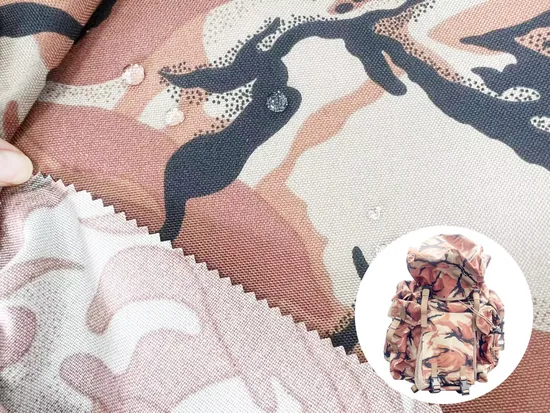 Desert Digital Ripstop Twill Fabric Polyester Cotton Pattern Tactical Camo for Security & Work Wear 
