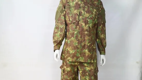 Vanda Men Combat Marine Special Troops Camouflage Uniform Outdoor Tactical Frog Suit 