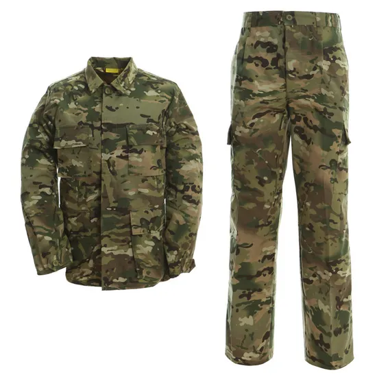 Hunting Training Tactical Clothing Combat Ribstop Camouflage Uniform Bdu 