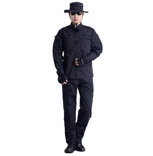 Camouflage Acu Style Navy Blue Ribstop Security Guard Uniform Military style Uniform