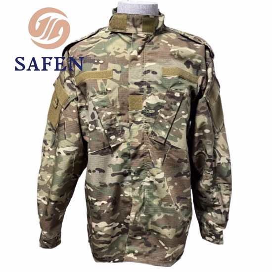 Camouflage Acu Style Navy Blue Ribstop Security Guard Uniform Military style Uniform