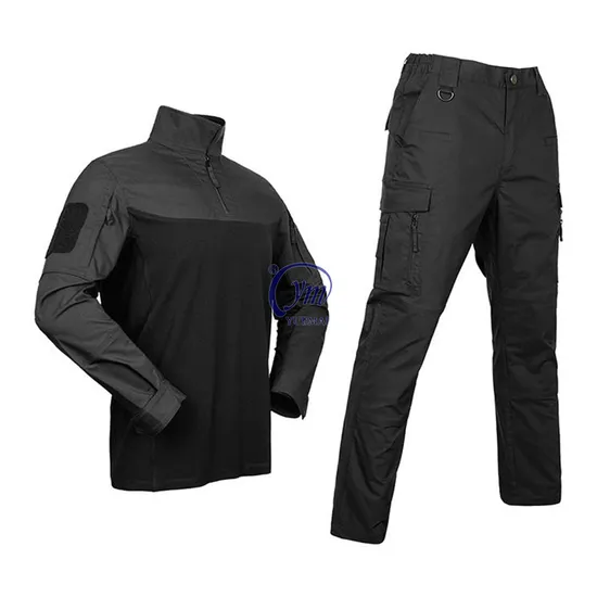 Men′s Outdoor Solid Color Uniform Hunting Tactical Special Forces Suit Rip
