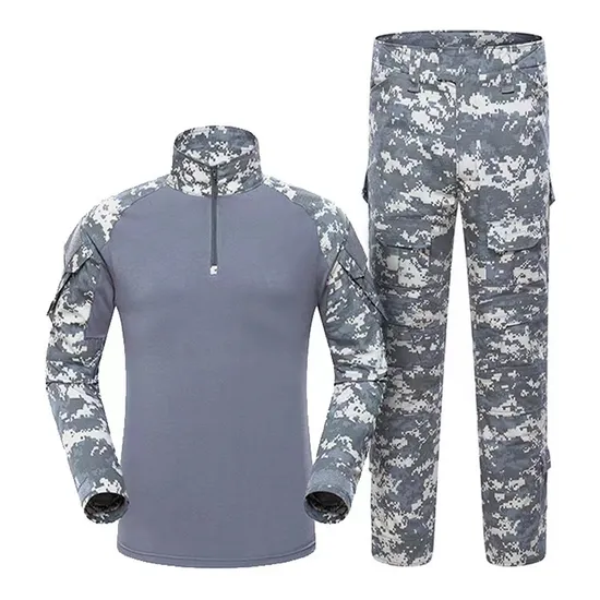 High Quality Multicam Camouflage Suit Black Training Wear G2 Frog Suit 
