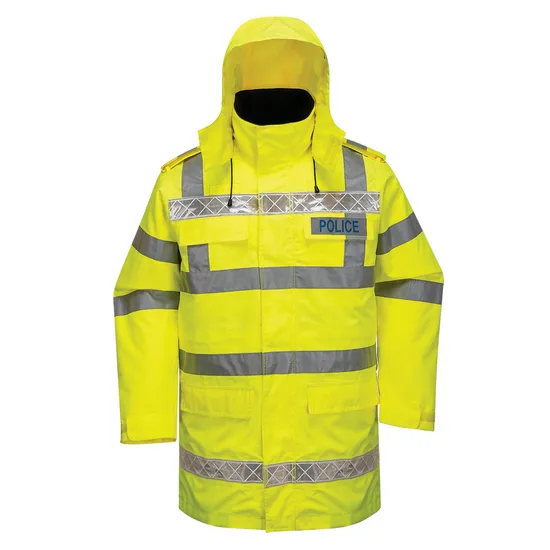 Safety Workwear Eniso20471 Hi Vis Parka Jacket Reflective Winter Parka 